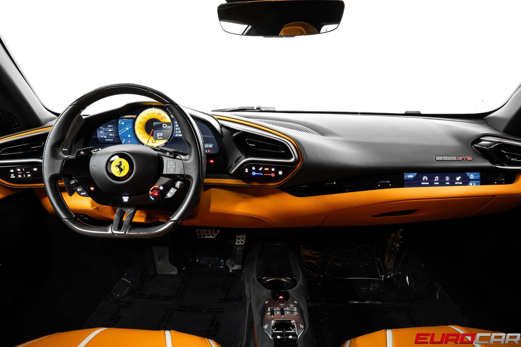 2024 Ferrari 296 GTB *RARE INTERIOR COLOR * PASSENGER DISPLAY*Image 28