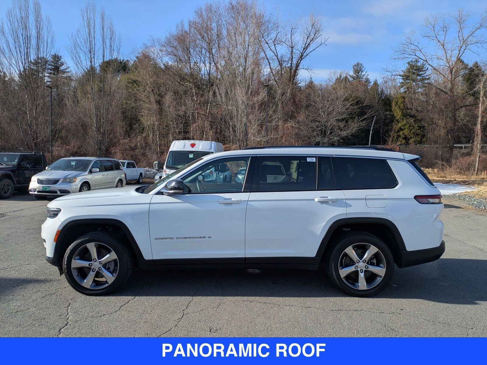 Used 2021 Jeep Grand Cherokee L Limited with VIN 1C4RJKBG9M8182668 for sale in Brattleboro, VT