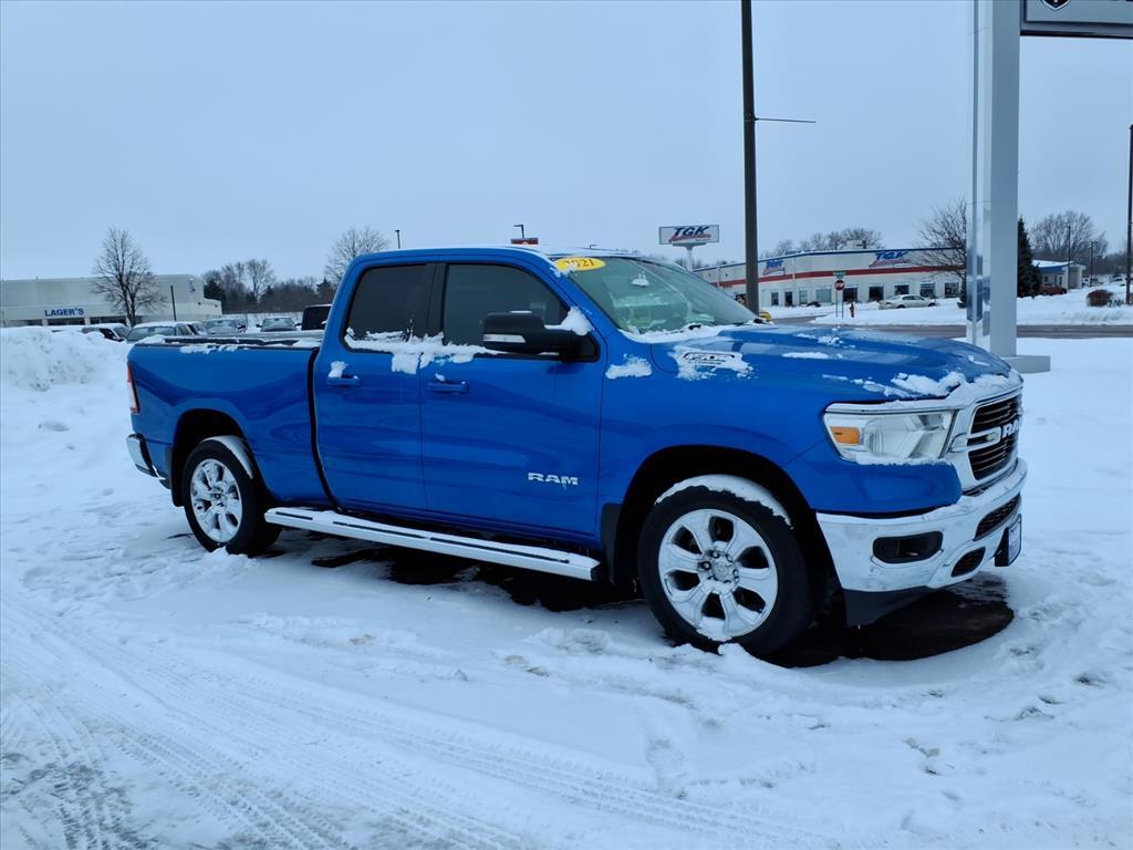 Used 2021 RAM Ram 1500 Pickup Big Horn/Lone Star with VIN 1C6RRFBGXMN728273 for sale in Mankato, Minnesota