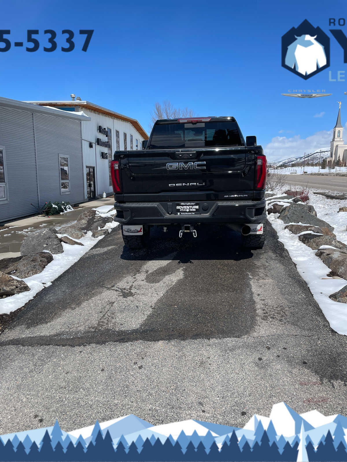Used 2024 GMC Sierra 3500HD Denali Ultimate with VIN 1GT49YEY4RF425008 for sale in Jackson, WY