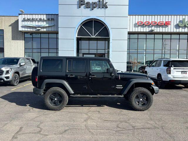 Used 2017 Jeep Wrangler Unlimited Sport S with VIN 1C4BJWDG7HL536065 for sale in Luverne, Minnesota