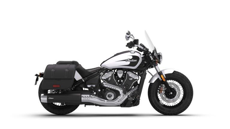 2026 Indian Motorcycles Indian Super Scout Limited +Tech Ghost White Metallic 2026 w Tech Package