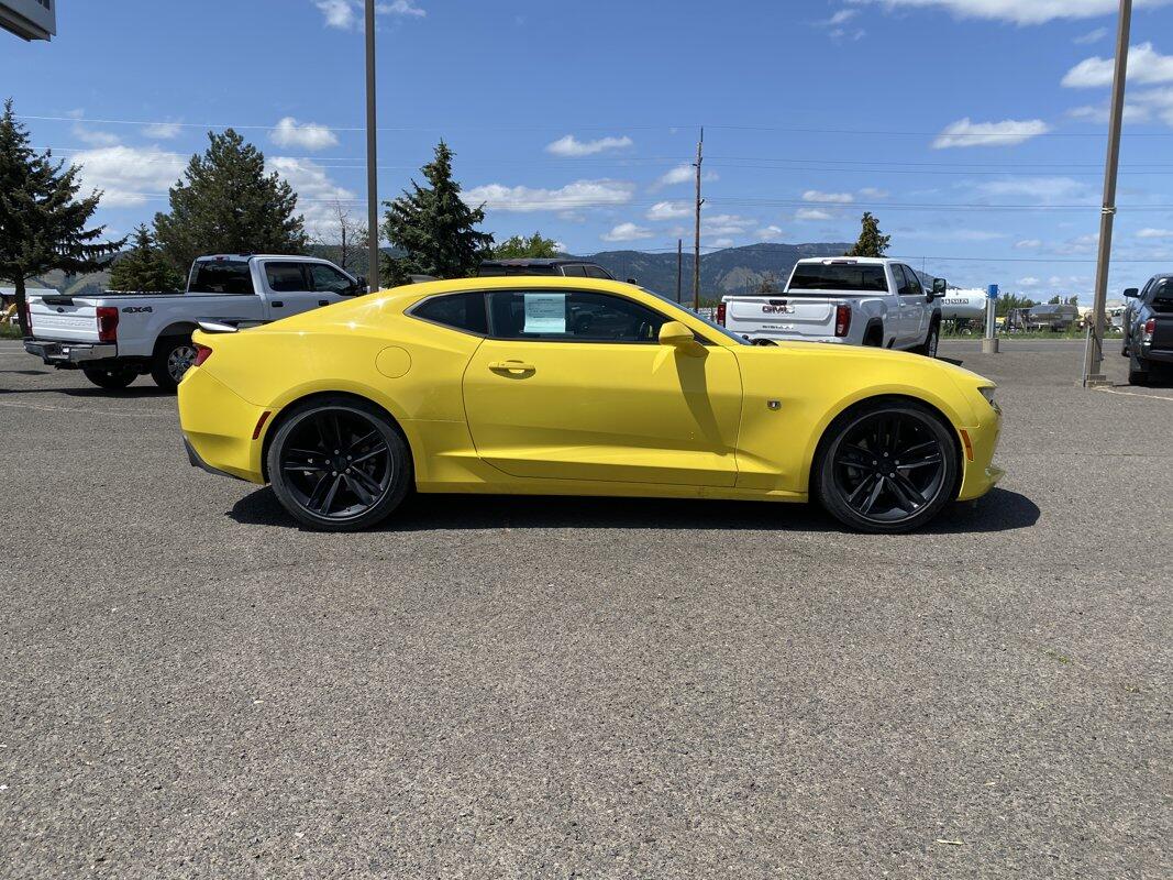 Used 2018 Chevrolet Camaro 1LT with VIN 1G1FB1RX3J0121674 for sale in Island City, OR