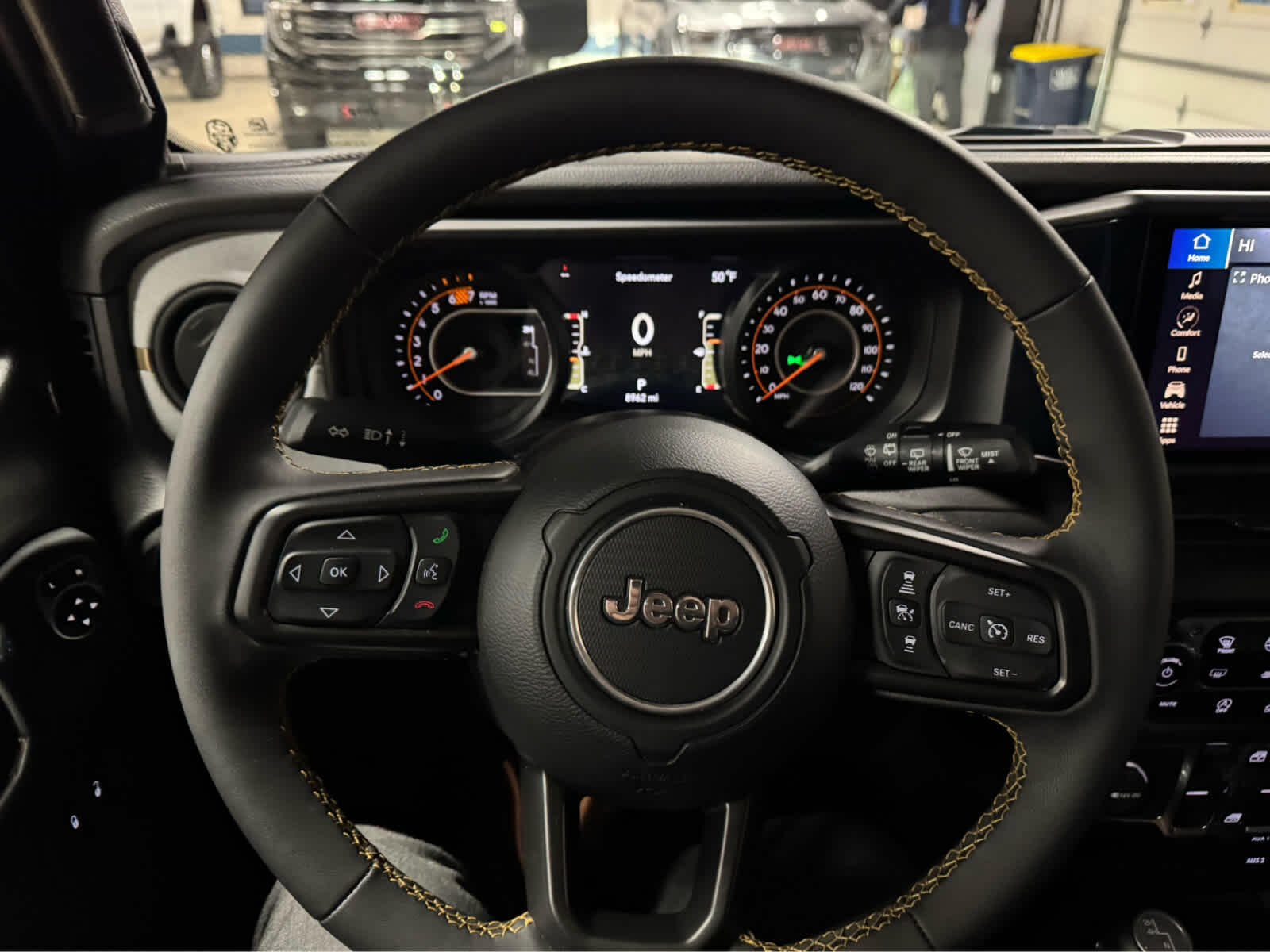 Used 2024 Jeep Wrangler 4-Door Sport S with VIN 1C4PJXDGXRW263330 for sale in New Ulm, Minnesota