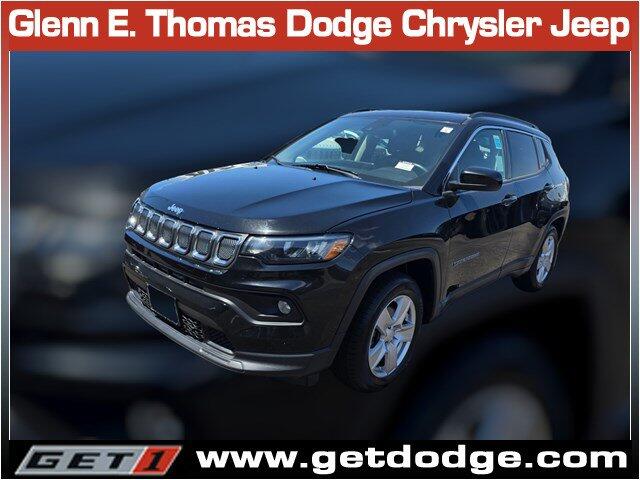 Used 2022 Jeep Compass Latitude with VIN 3C4NJCBB1NT234810 for sale in Signal Hill, CA