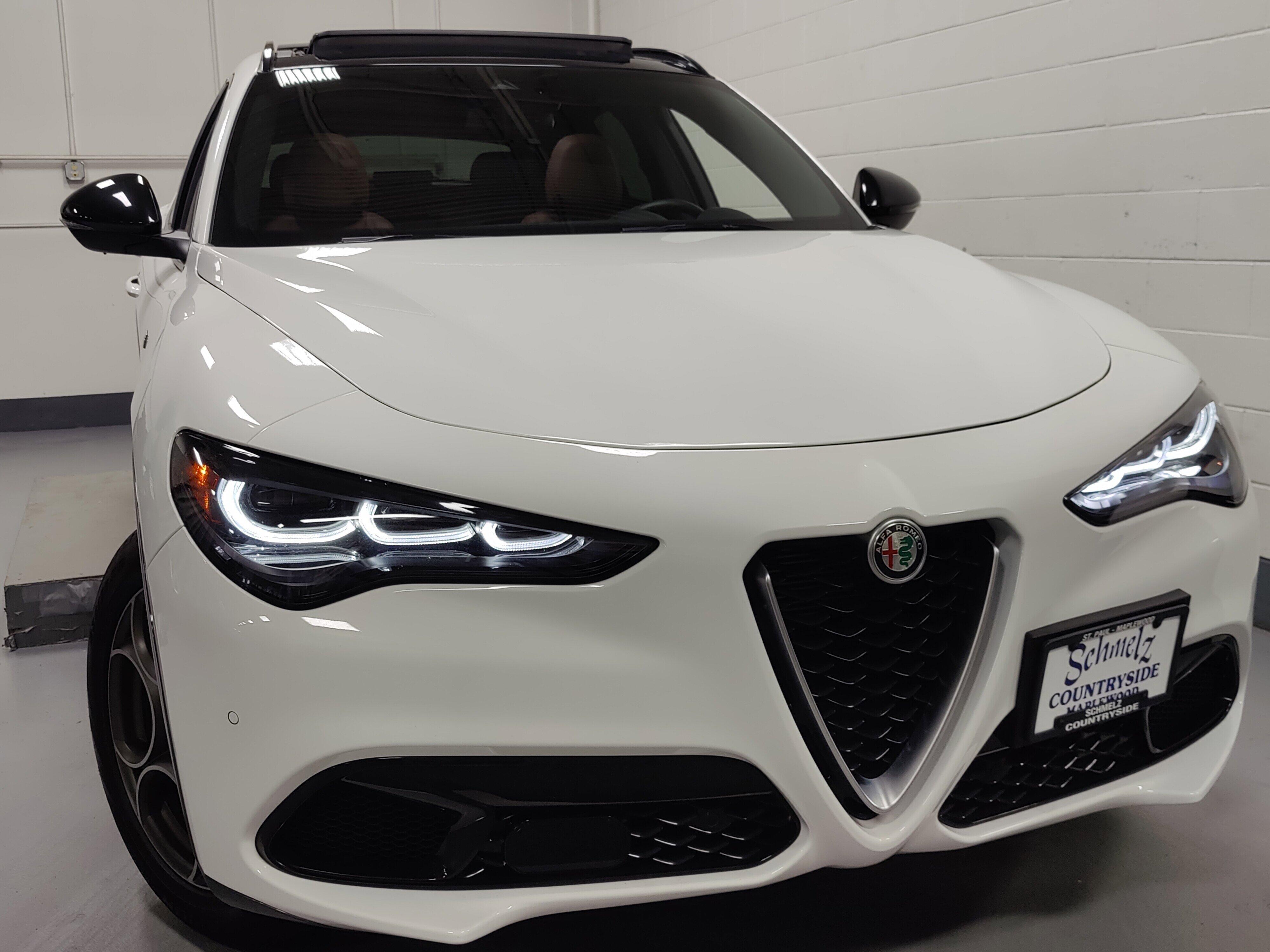 Used 2024 Alfa Romeo Stelvio Ti with VIN ZASPAKBN3R7D83721 for sale in Maplewood, Minnesota