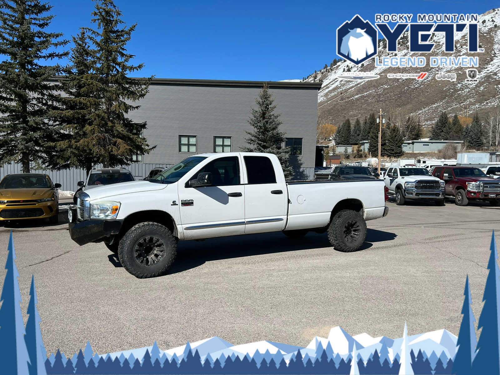 Used 2008 Dodge Ram 2500 Pickup SXT with VIN 3D7KS28A28G136929 for sale in Jackson, WY