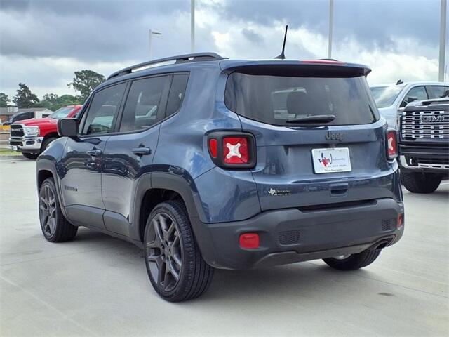 Used 2021 Jeep Renegade 80TH Edition with VIN ZACNJCBB8MPM75587 for sale in Huntsville, TX