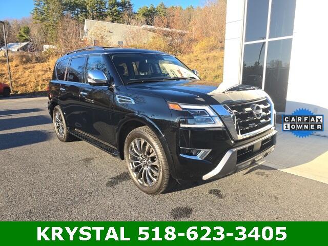 Used 2024 Nissan Armada Platinum with VIN JN8AY2DB0R9853063 for sale in Warrensburg, NY