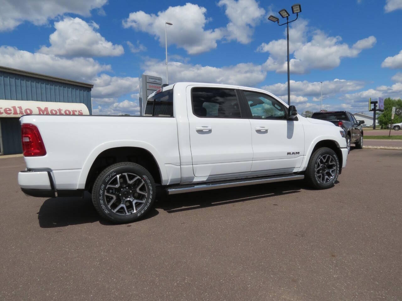 Used 2025 RAM Ram 1500 Pickup Laramie with VIN 1C6SRFJP6SN749041 for sale in Fairmont, Minnesota