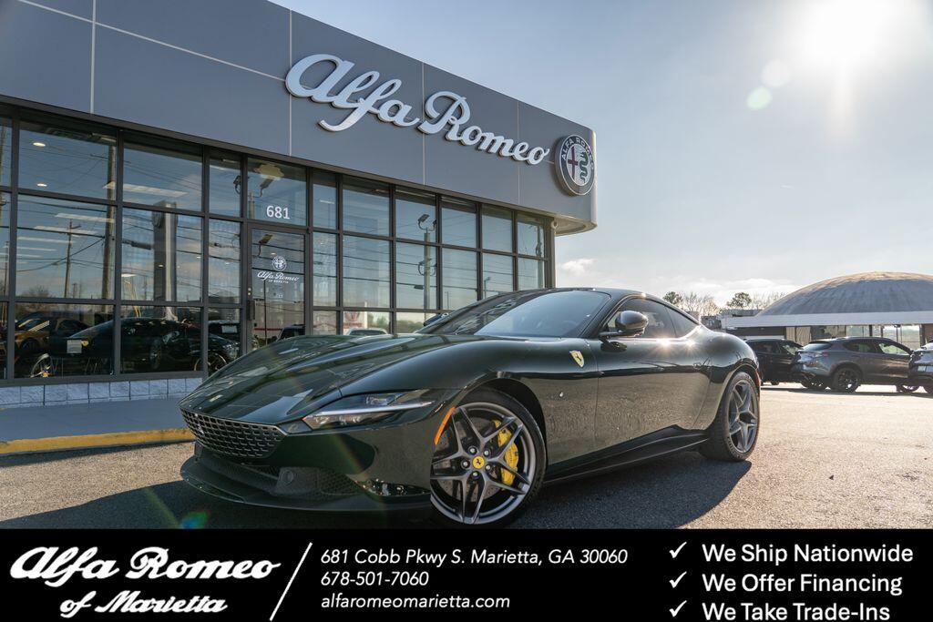 Used 2021 Ferrari Roma Base with VIN ZFF98RNA5M0260181 for sale in Marietta, GA