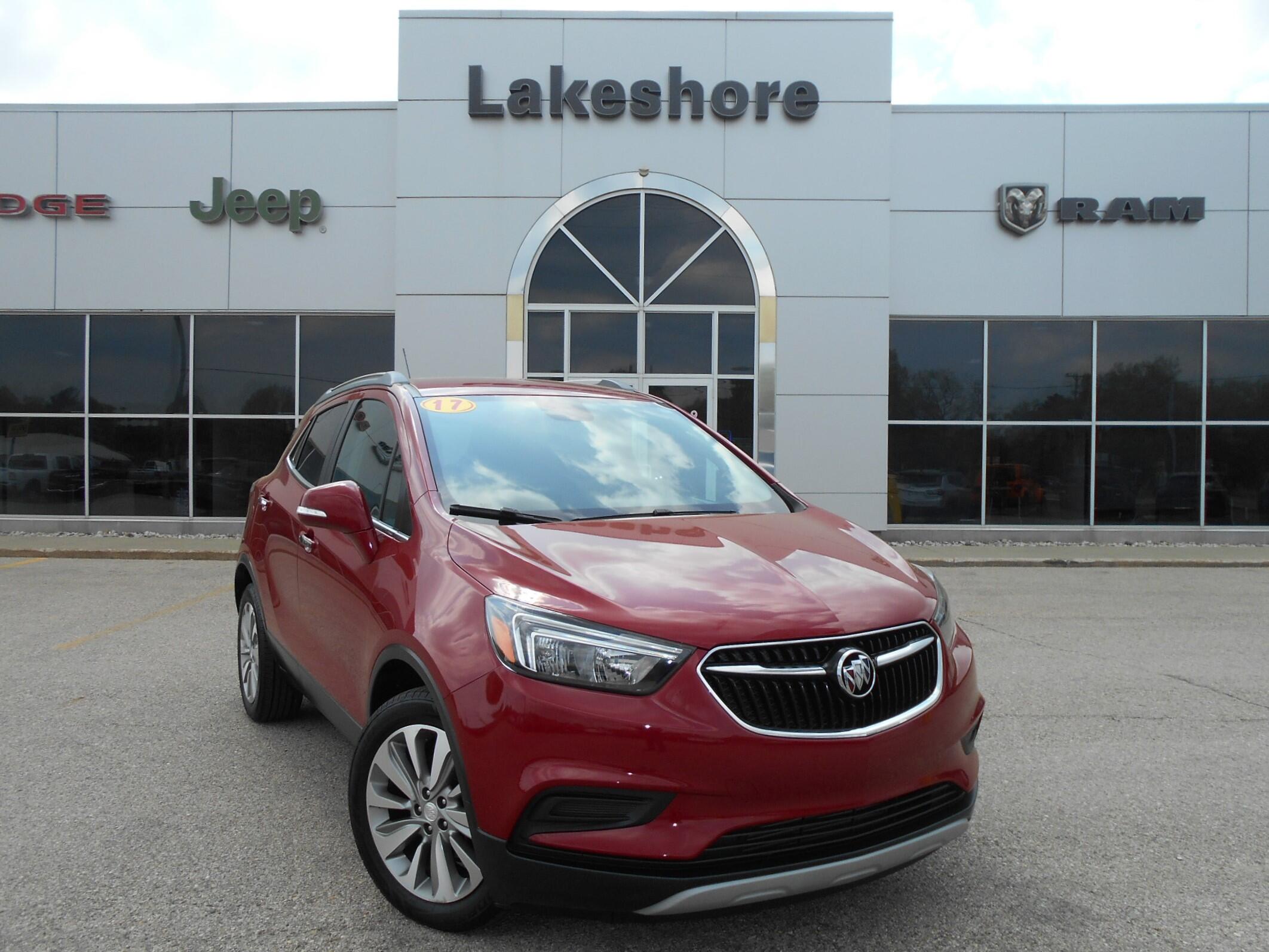 Used 2017 Buick Encore Preferred with VIN KL4CJASB2HB158400 for sale in Montague, MI