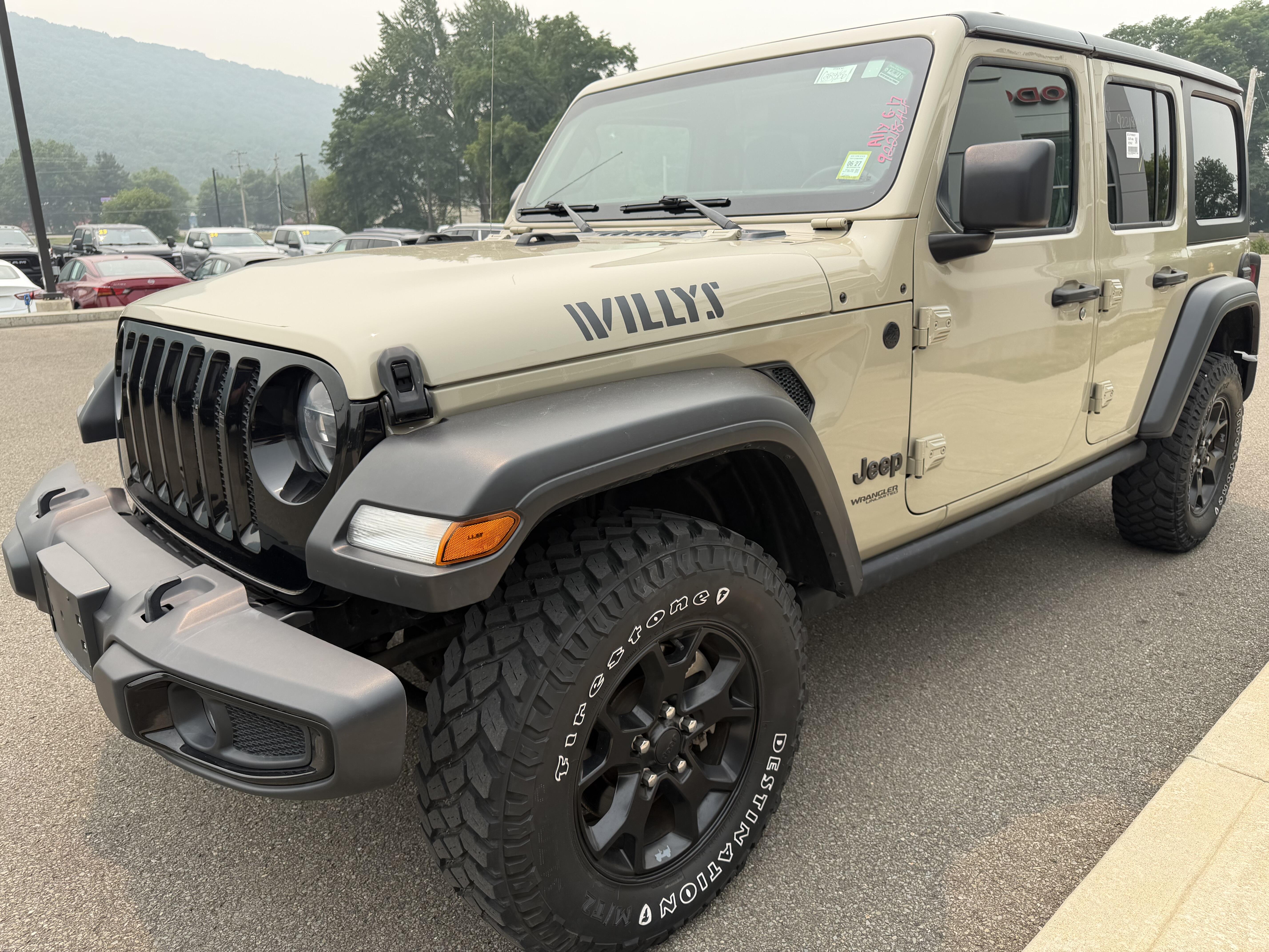 2022 Jeep Wrangler Unlimited Willys