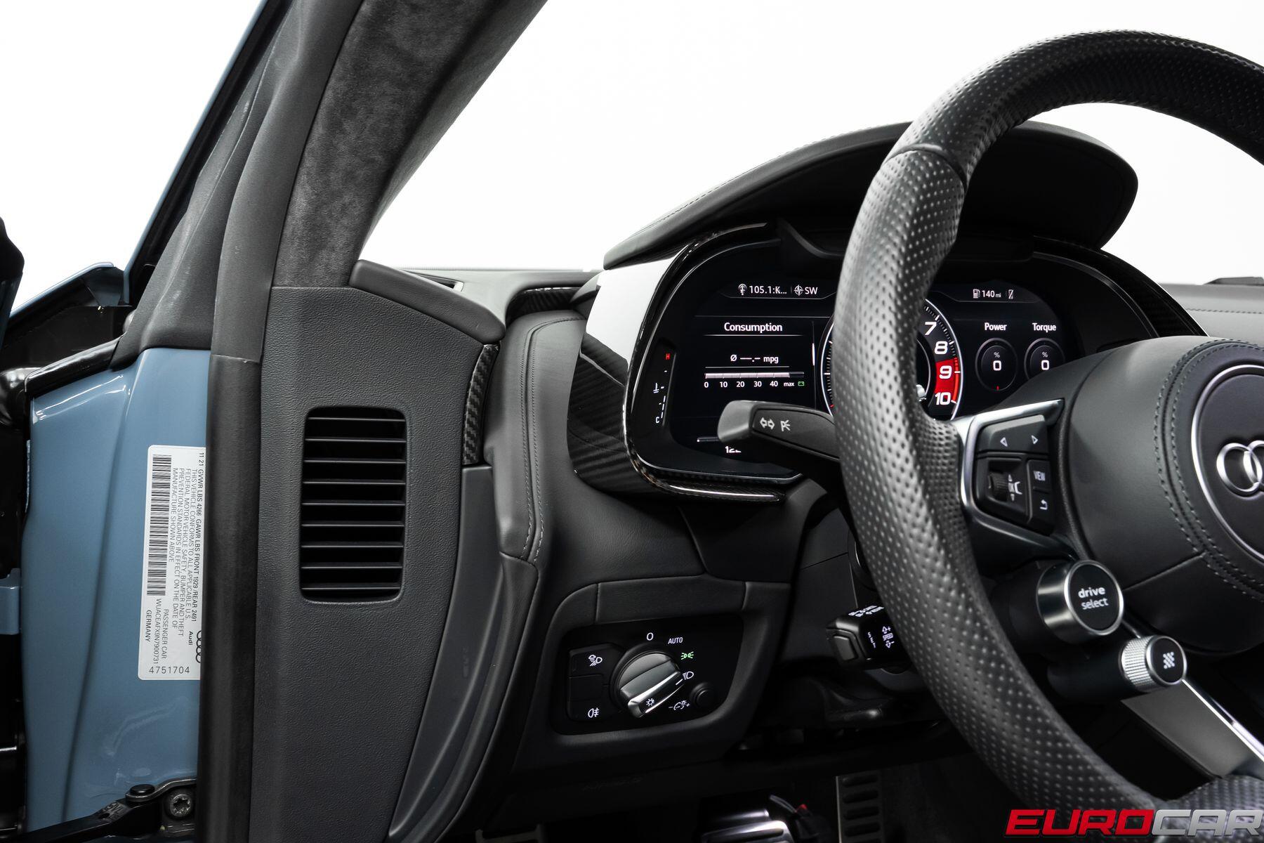 2022 Audi R8 V10 PERFORMANCE RWD * CARBON INTERIOR TRIM*Image 27