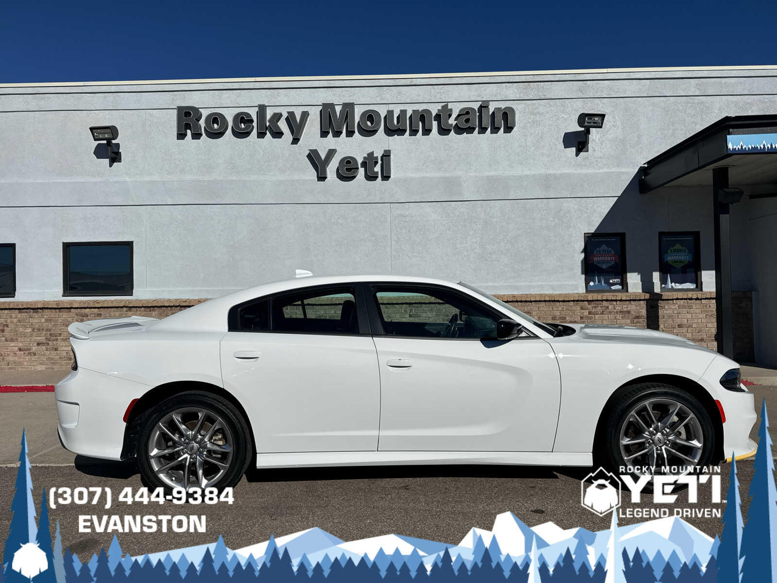 Used 2023 Dodge Charger GT with VIN 2C3CDXMG4PH505843 for sale in Jackson, WY