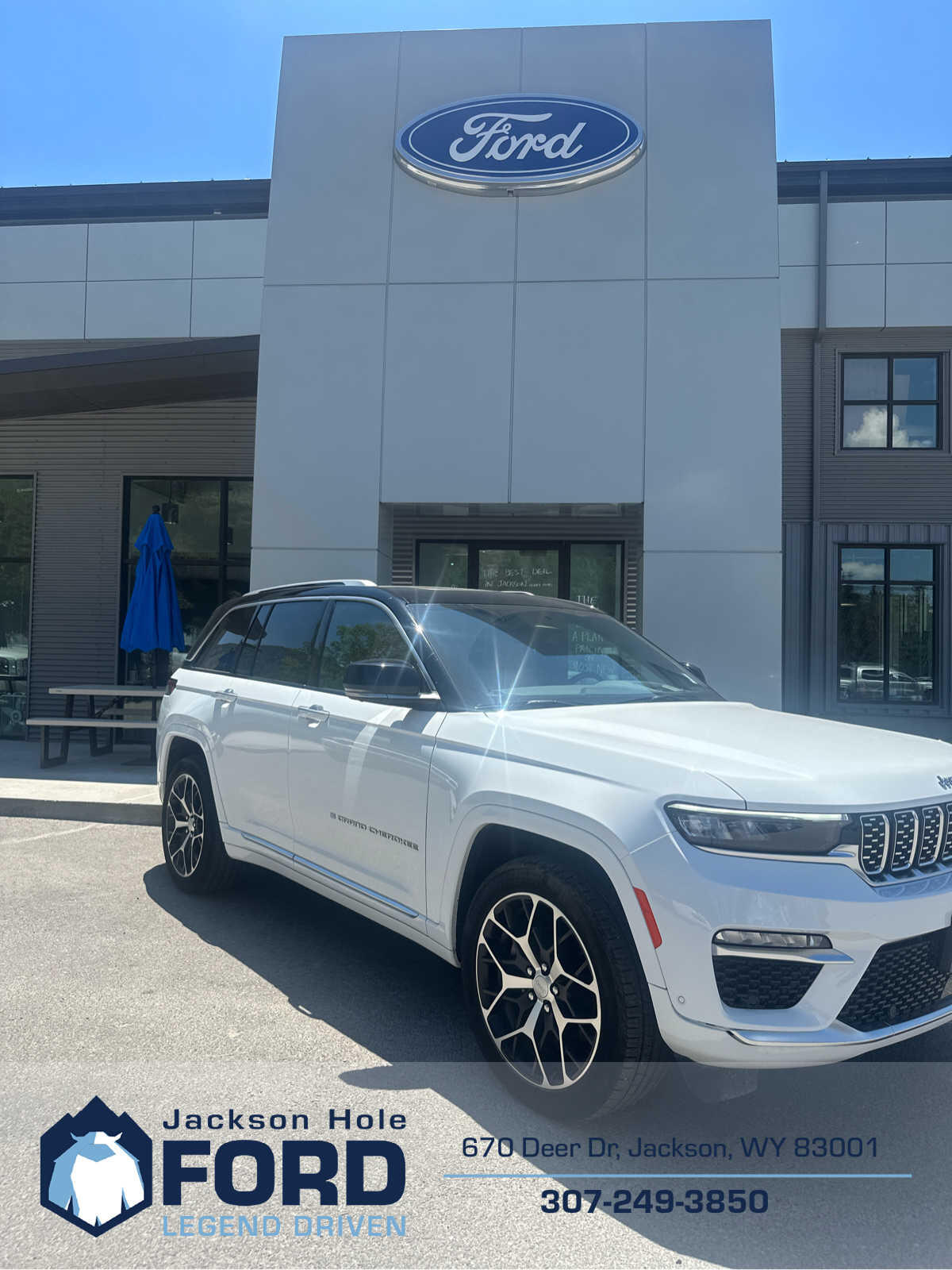 Used 2023 Jeep Grand Cherokee Summit Reserve with VIN 1C4RJHEG3P8778331 for sale in Afton, WY