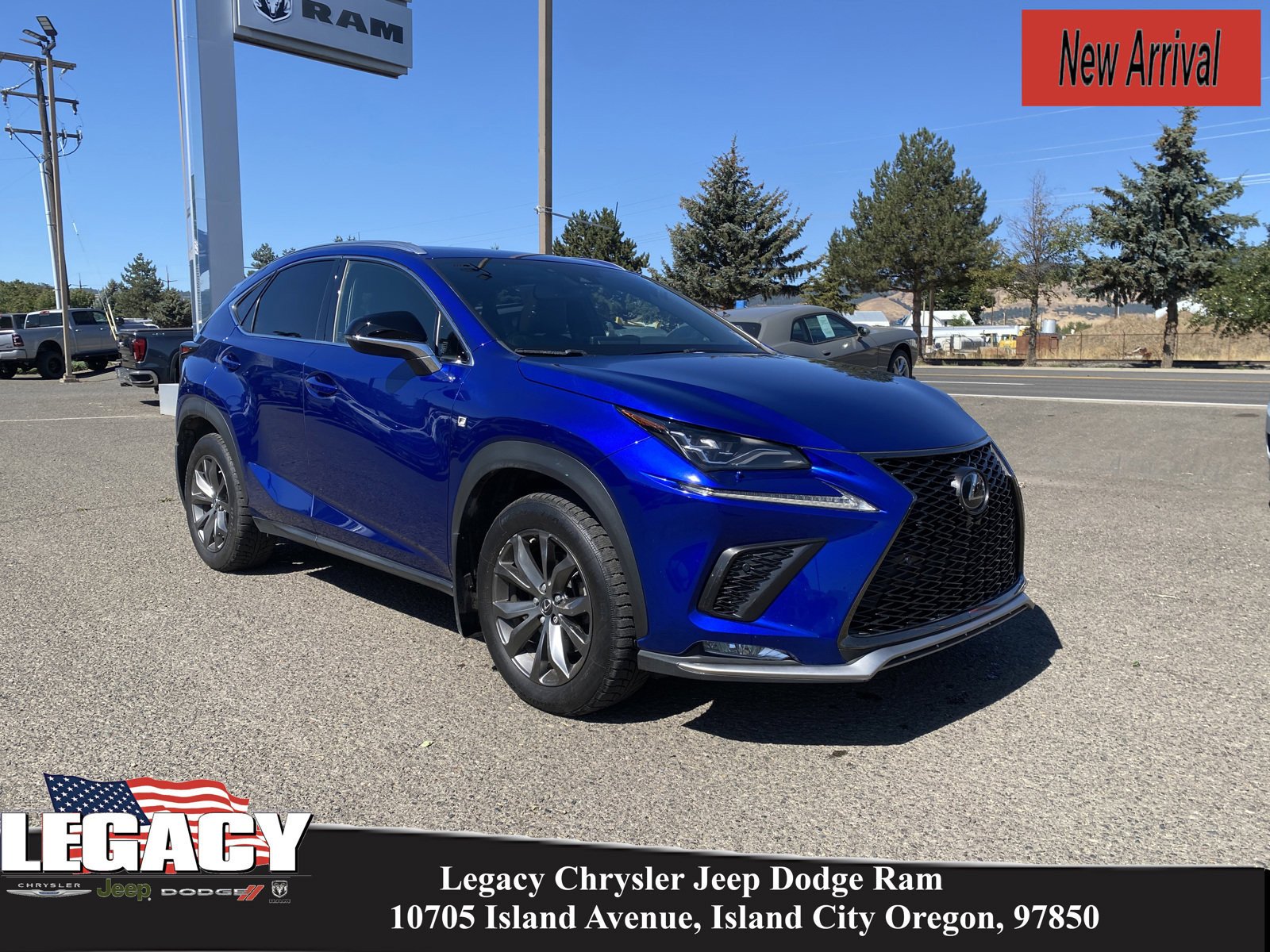 Used 2021 Lexus NX 300 F SPORT with VIN JTJSARDZ4M2250416 for sale in Island City, OR