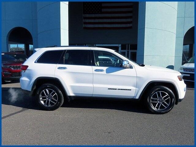 Certified 2021 Jeep Grand Cherokee Limited with VIN 1C4RJFBG3MC682345 for sale in New Britain, CT