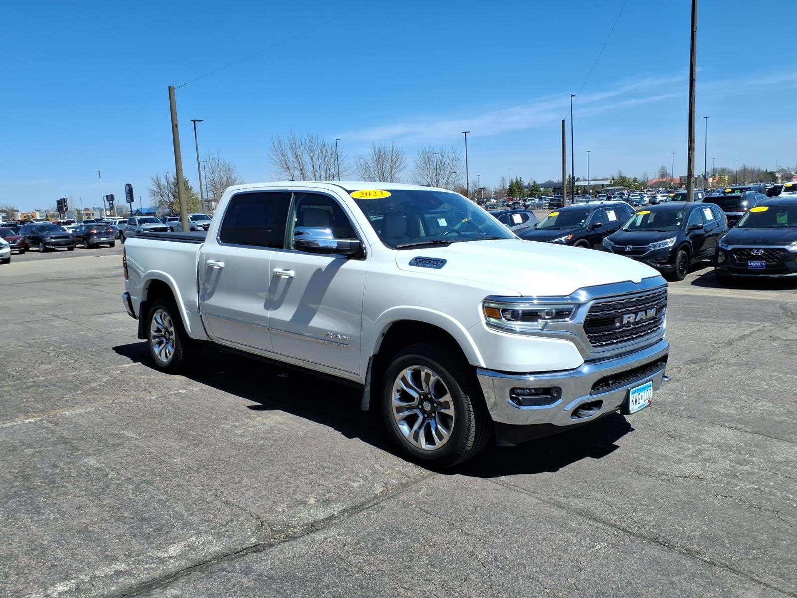 Used 2023 RAM Ram 1500 Pickup Limited with VIN 1C6SRFHT4PN617230 for sale in Mankato, Minnesota
