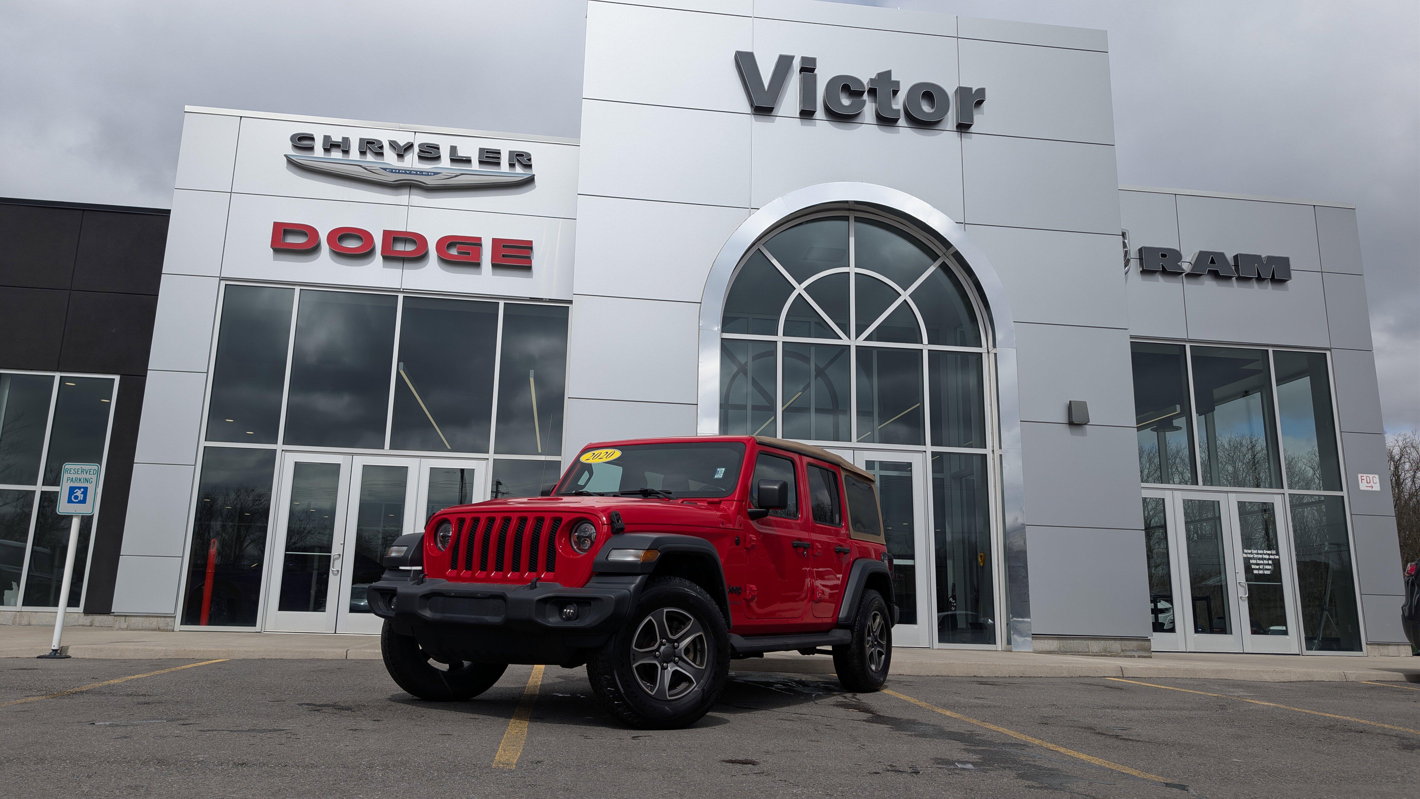 2020 Jeep Wrangler Unlimited Black and Tan
