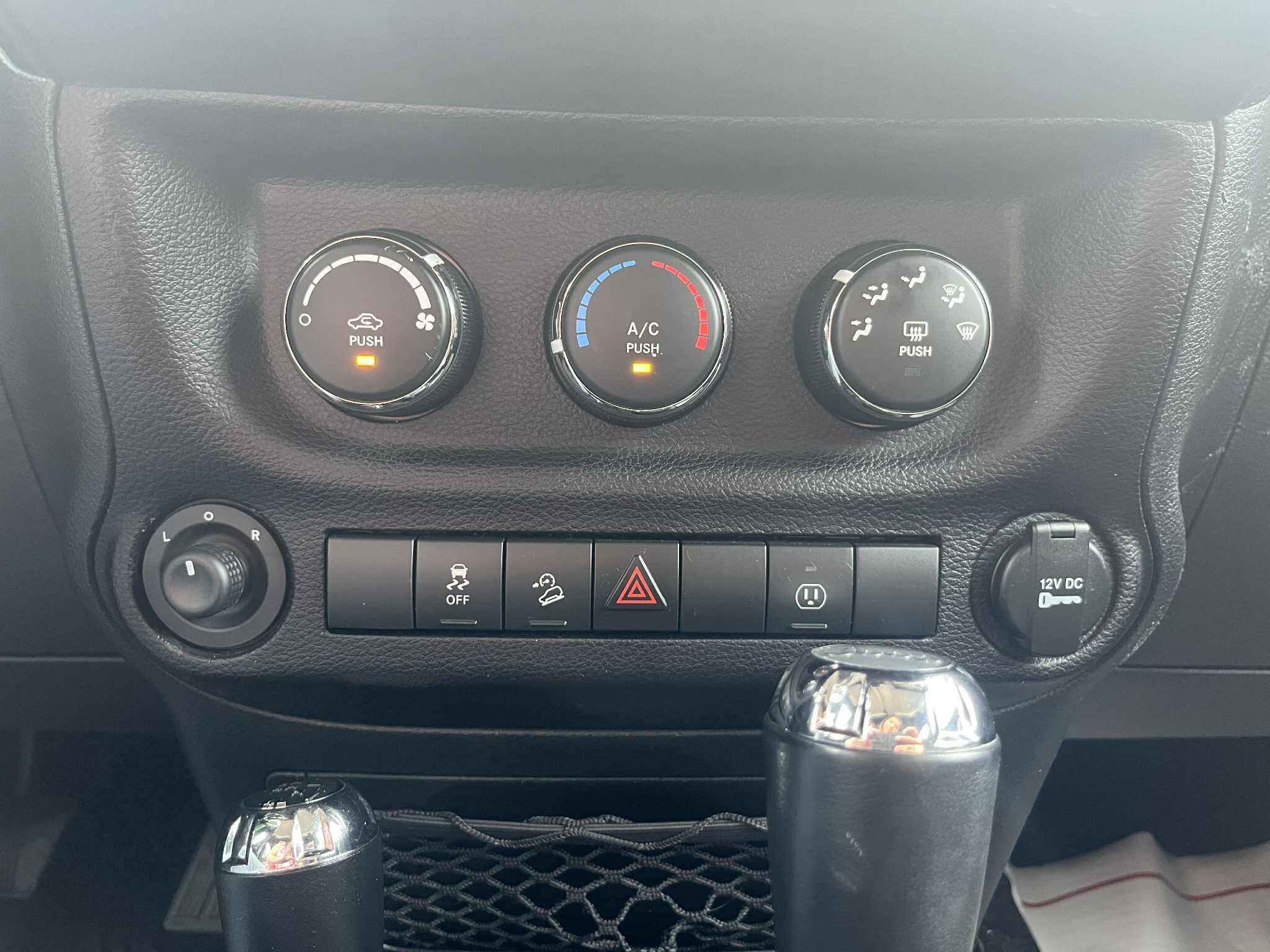 Used 2016 Jeep Wrangler Unlimited Sahara with VIN 1C4BJWEG7GL291281 for sale in Connersville, IN