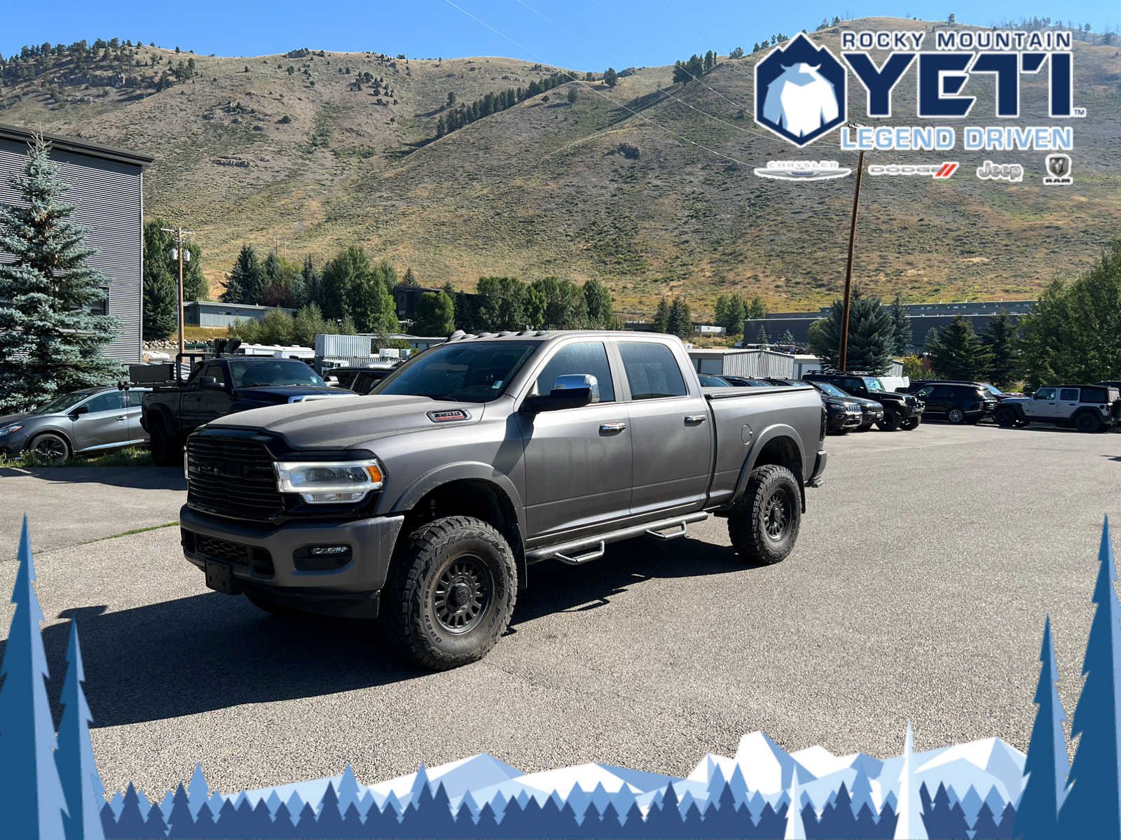 Used 2021 RAM Ram 3500 Pickup Laramie with VIN 3C63R3EL3MG688298 for sale in Jackson, WY