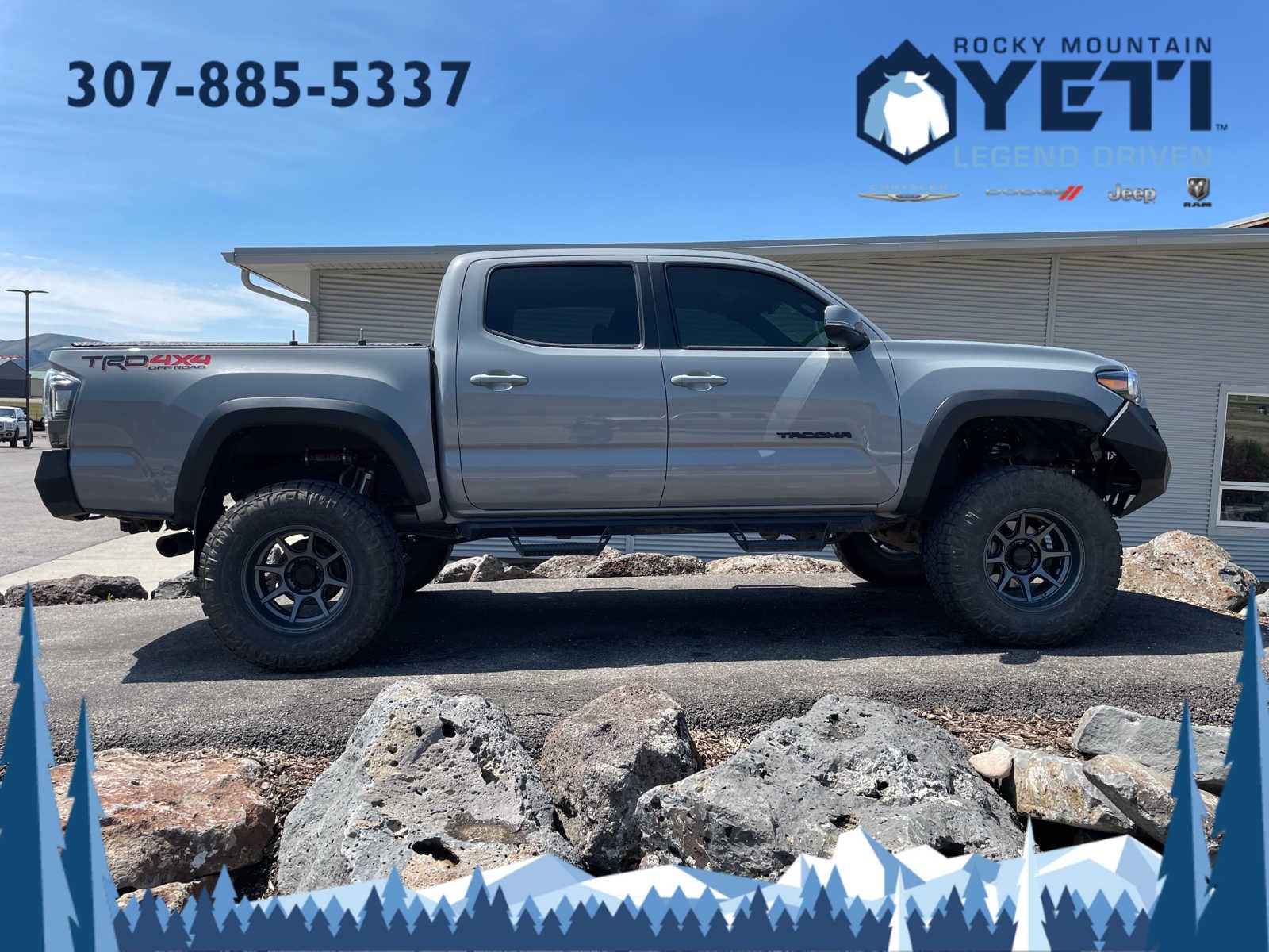 Used 2020 Toyota Tacoma TRD Off Road with VIN 5TFCZ5AN4LX243784 for sale in Afton, WY