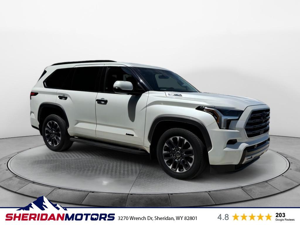 Used 2023 Toyota Sequoia Limited with VIN 7SVAAABA6PX004266 for sale in Sheridan, WY