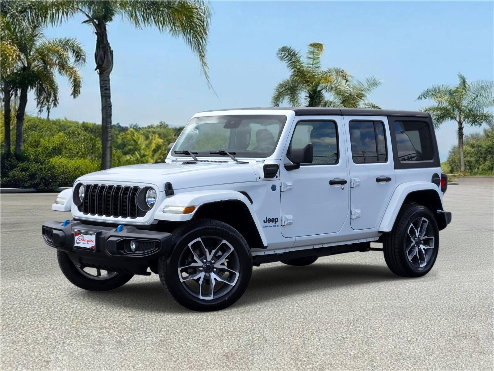 2024 Jeep Wrangler 4xE Used   Wrangler 4xE Sport S 4x4