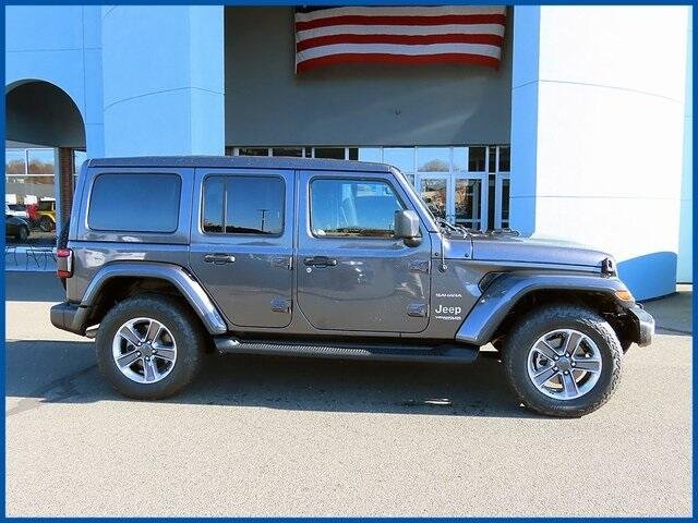 Certified 2021 Jeep Wrangler Unlimited Sahara with VIN 1C4HJXEG3MW509601 for sale in New Britain, CT