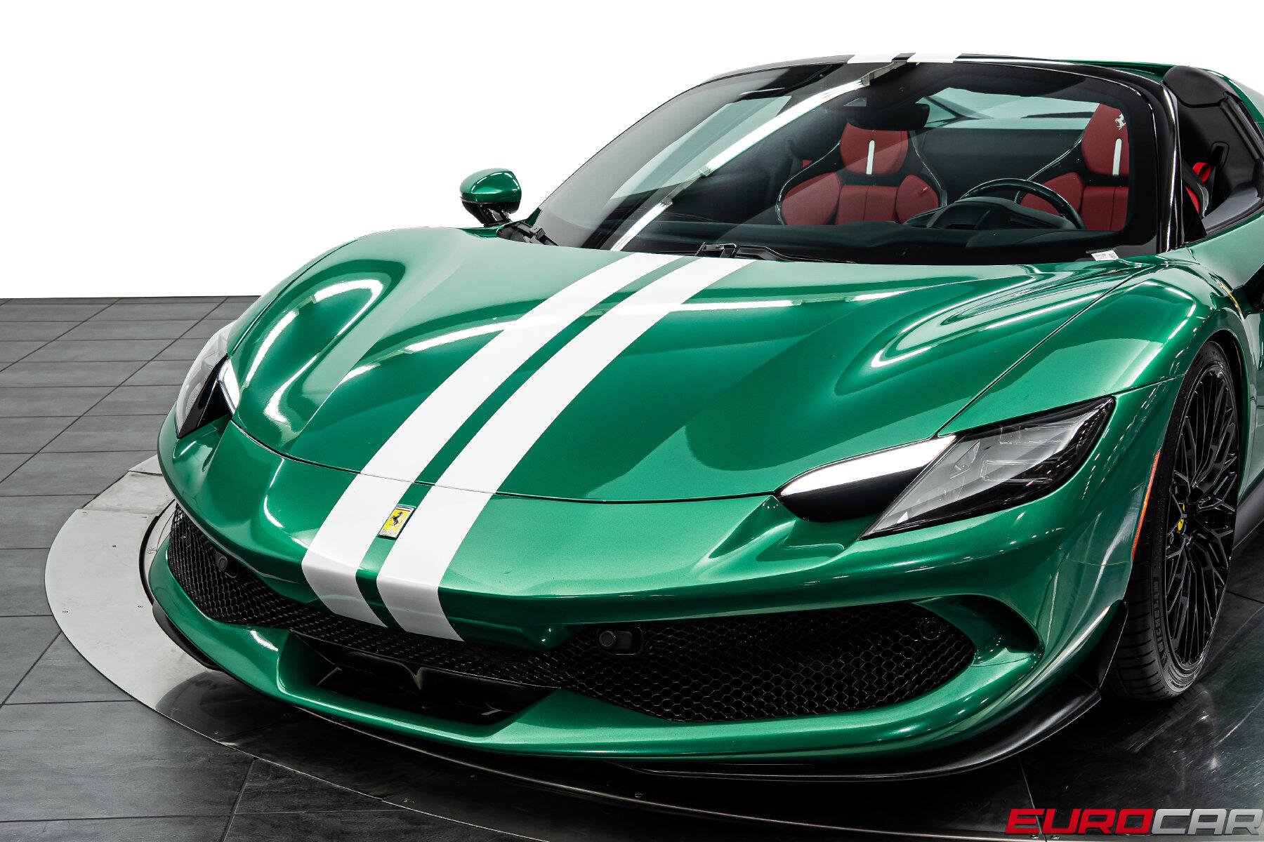2024 Ferrari 296 GTS *GREEN WRAP * CUSTOM AL13 WHEELS*Image 15