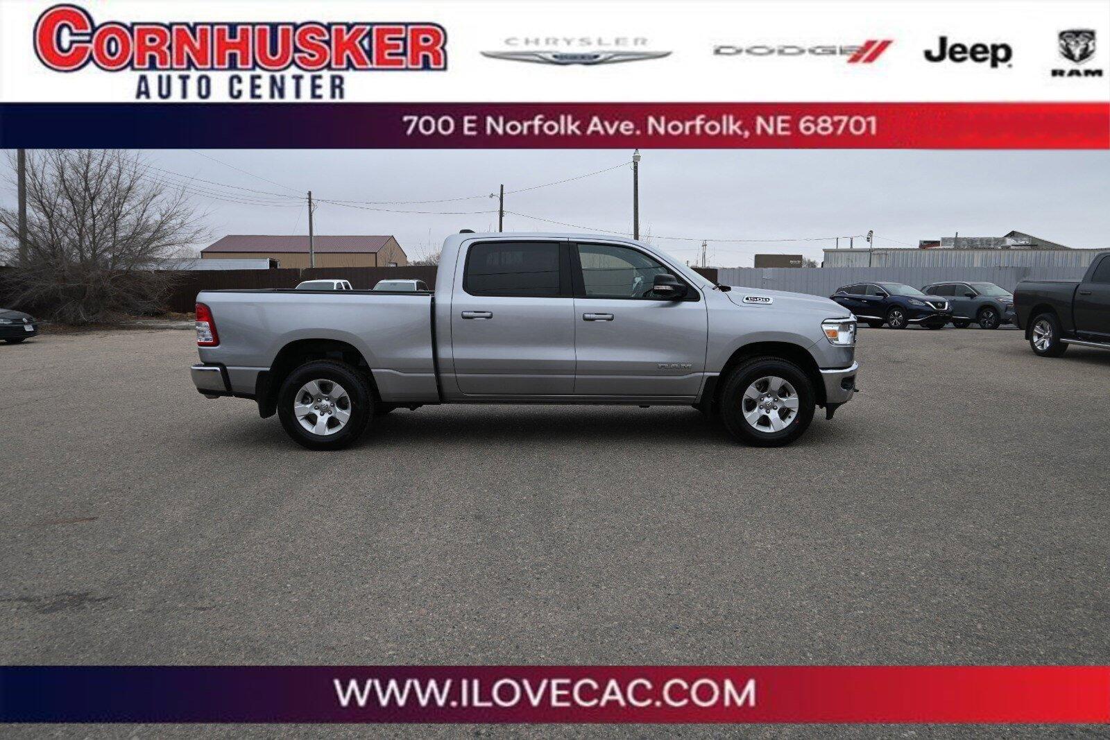 Used 2022 RAM Ram 1500 Pickup Big Horn/Lone Star with VIN 1C6SRFMT2NN332559 for sale in Norfolk, NE