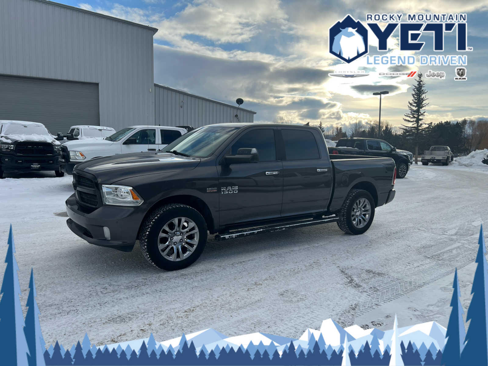 Used 2014 RAM Ram 1500 Pickup Laramie Longhorn with VIN 1C6RR7PT8ES233326 for sale in Jackson, WY