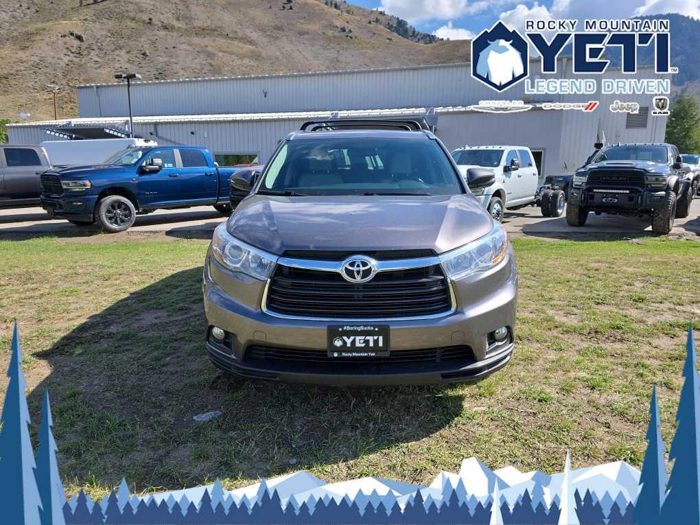 Used 2015 Toyota Highlander XLE with VIN 5TDJKRFH0FS182174 for sale in Jackson, WY