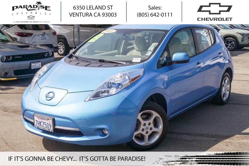 Used 2011 Nissan LEAF SL with VIN JN1AZ0CP1BT001567 for sale in Ventura, CA