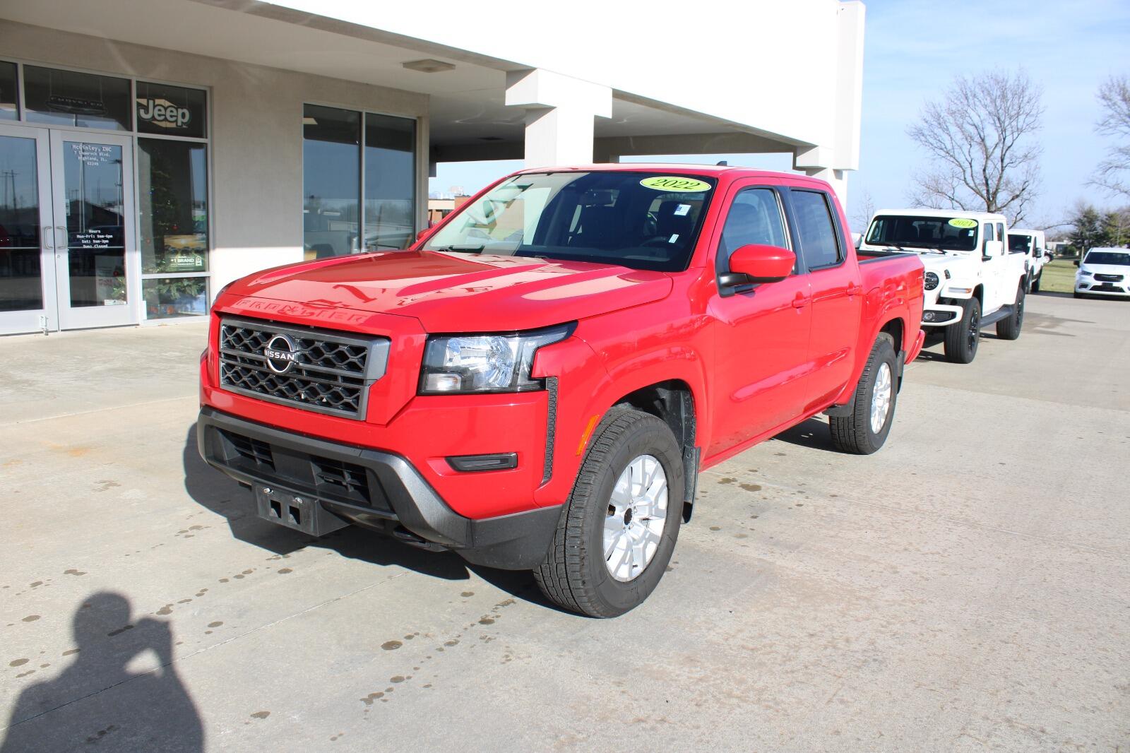 Used 2022 Nissan Frontier SV with VIN 1N6ED1EK3NN675519 for sale in Highland, IL