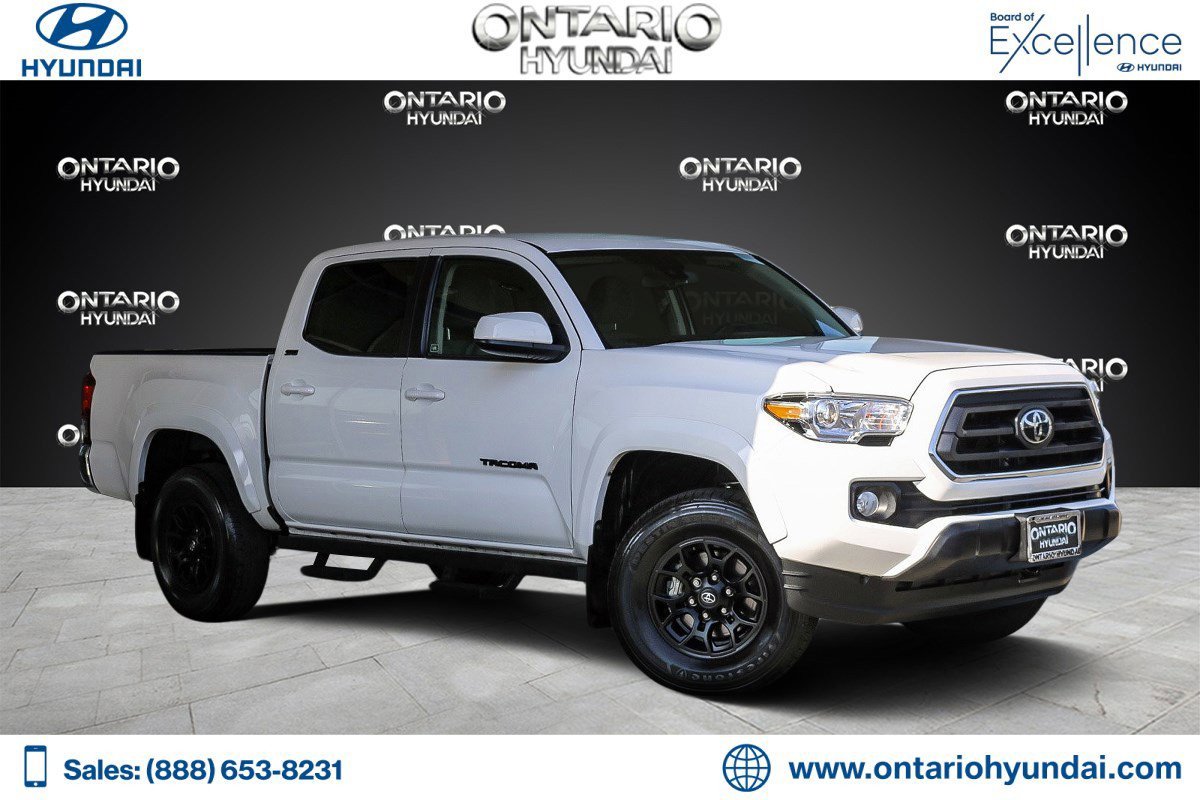 Used 2022 Toyota Tacoma SR5 with VIN 3TMAZ5CN9NM182008 for sale in Ontario, CA