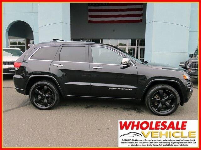 Certified 2015 Jeep Grand Cherokee Overland with VIN 1C4RJFCM9FC790833 for sale in New Britain, CT