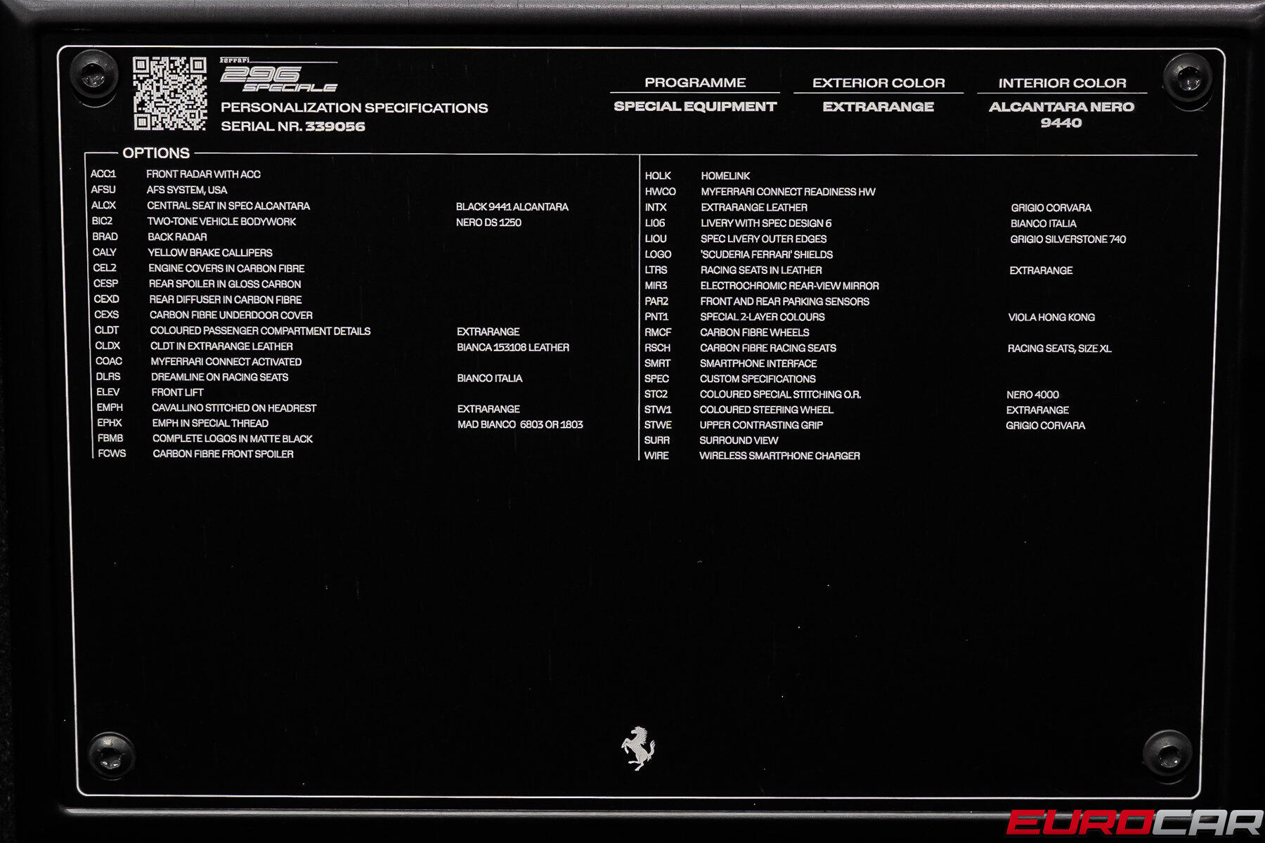 2026 Ferrari 296 Speciale *HUGE CARBON OPTIONS * ONLY 64 MILES*Image 14