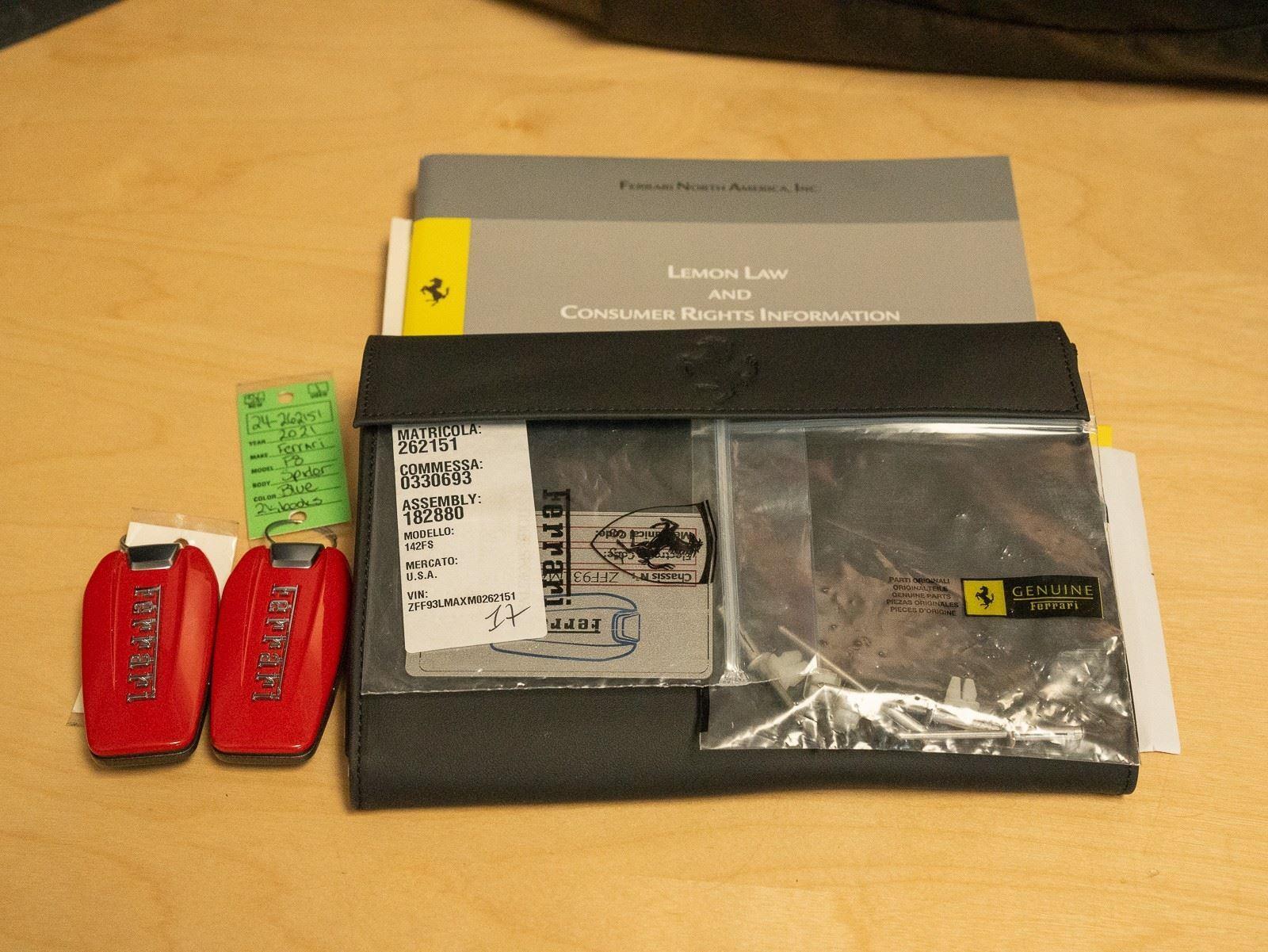 Used 2021 Ferrari F8 Spider 