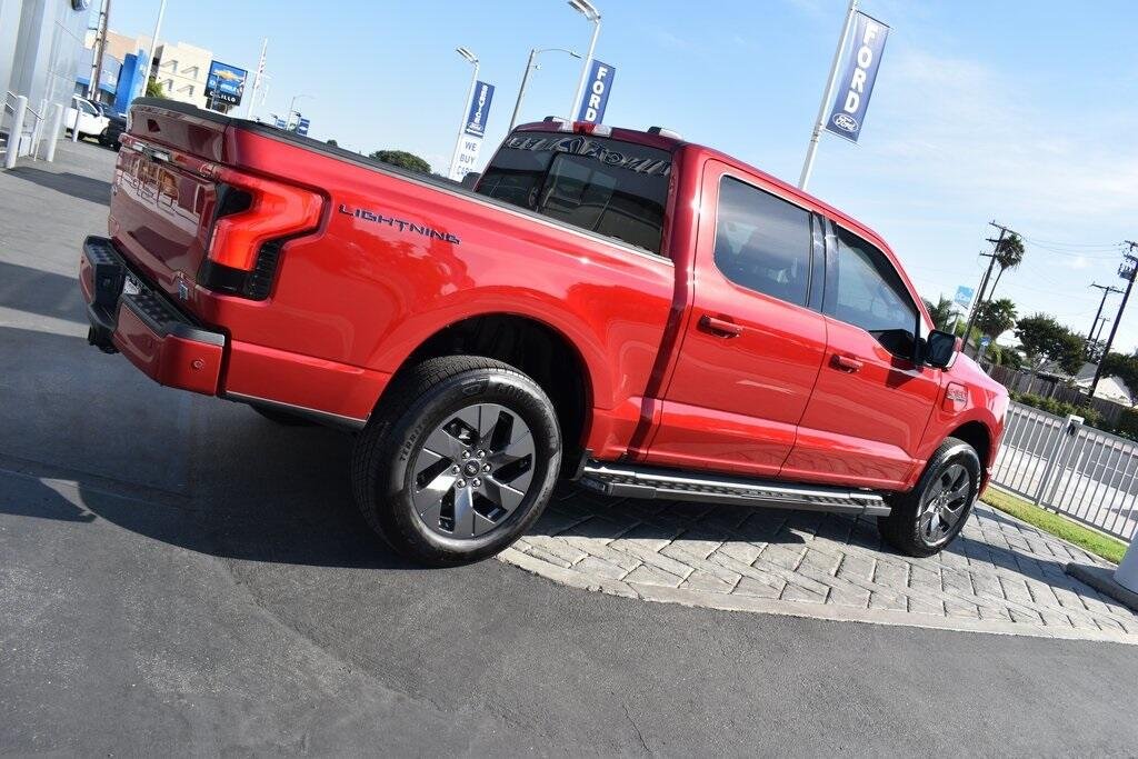 Used 2023 Ford F-150 Lightning Lariat with VIN 1FT6W1EV9PWG61617 for sale in Huntington Beach, CA