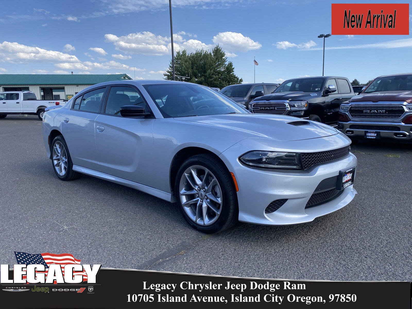 Used 2023 Dodge Charger GT with VIN 2C3CDXMGXPH543254 for sale in Island City, OR