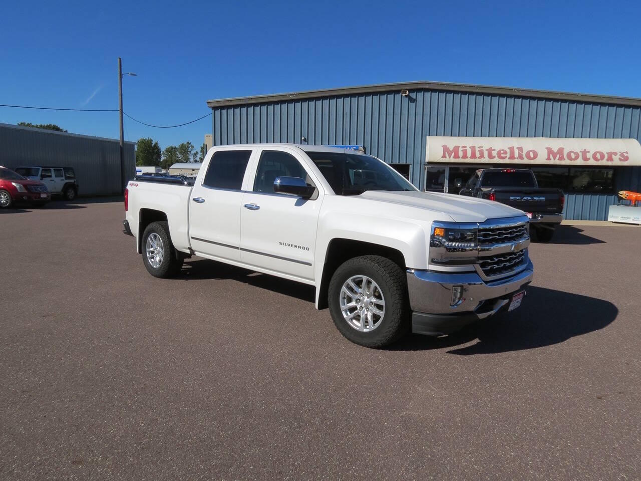 Used 2016 Chevrolet Silverado 1500 LTZ with VIN 3GCUKSEC8GG352467 for sale in Fairmont, Minnesota
