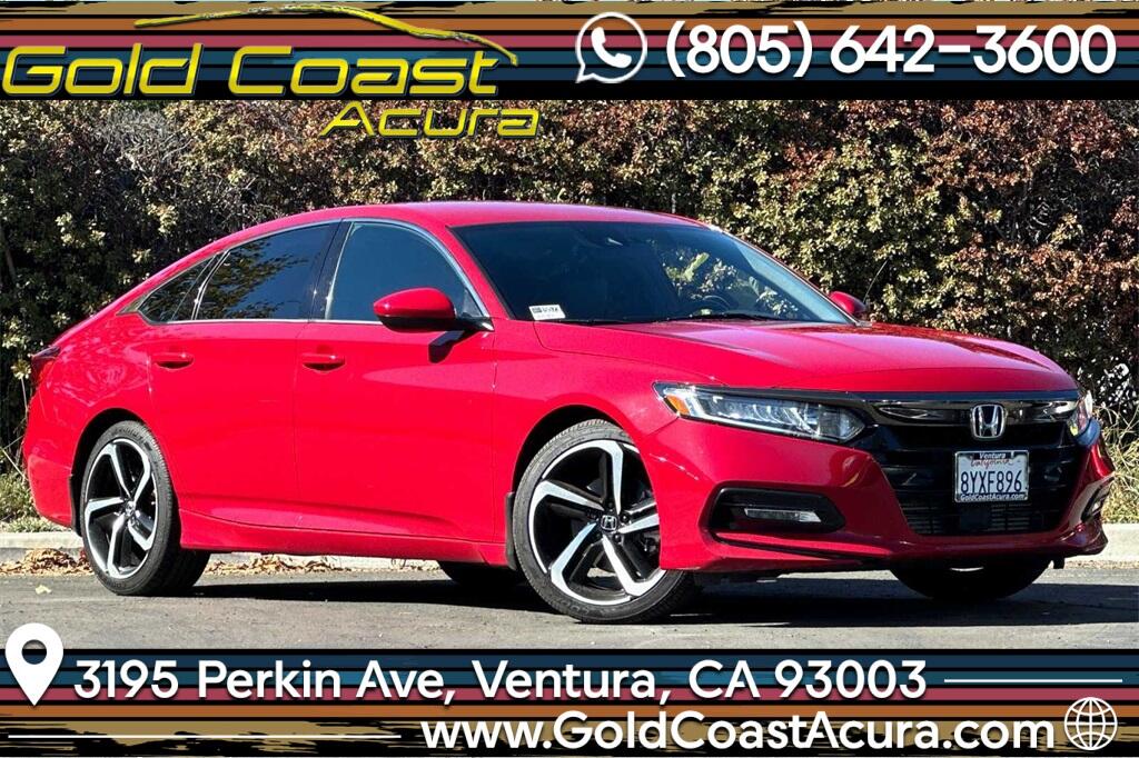 Used 2020 Honda Accord Sport with VIN 1HGCV1F34LA049465 for sale in Ventura, CA