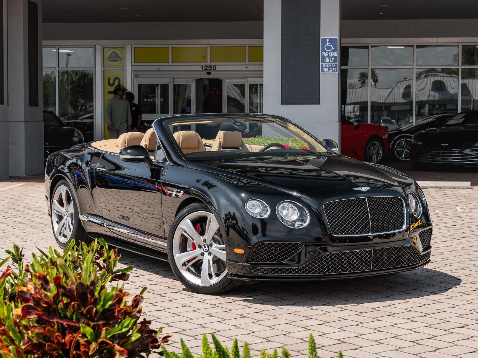Used 2016 Bentley Continental GT GTC Speed