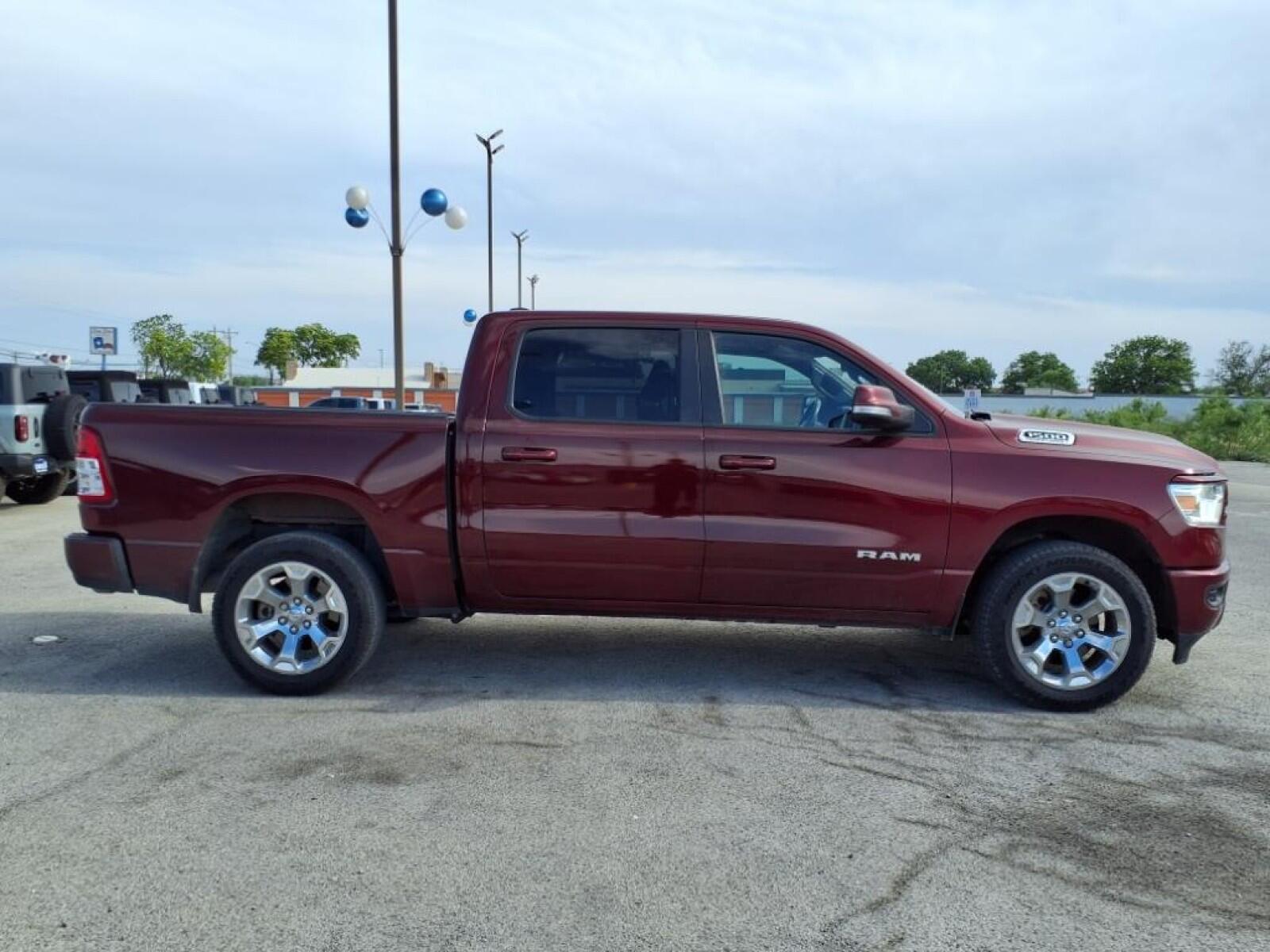 Used 2022 RAM Ram 1500 Pickup Big Horn/Lone Star with VIN 1C6SRFFT3NN397160 for sale in Burnet, TX